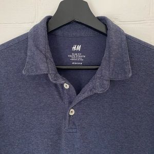 H&M slim fit polo top